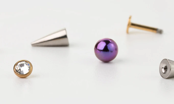 Piercing onderdelen