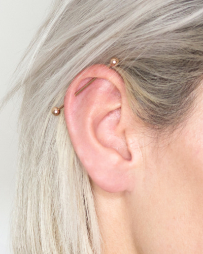 Piercing Sieraden 14G Roestvrij Staal Industriële Barbell