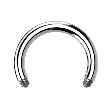Los hoefijzer uit titanium