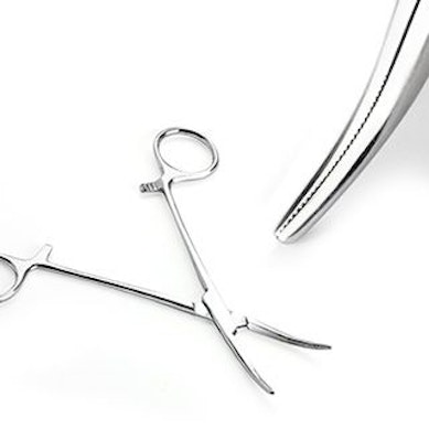 Hemostatisch Curved Kelly's Forceps