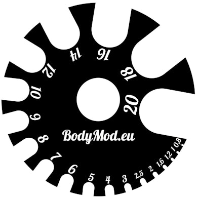 Maatwerktuig voor piercingssieraden