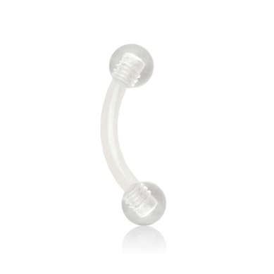 Gebogen PTFE staafje in vele kleuren
