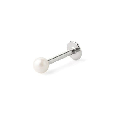 Labret met een parel balletje