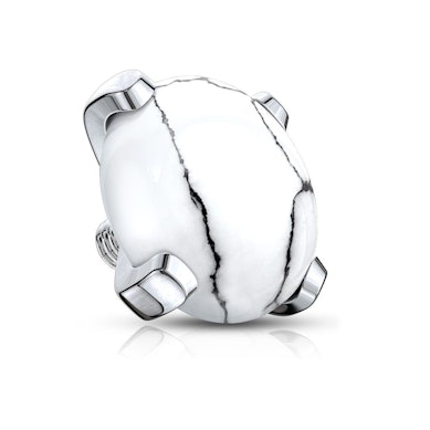 Dermal anchor met verschillende steen typen