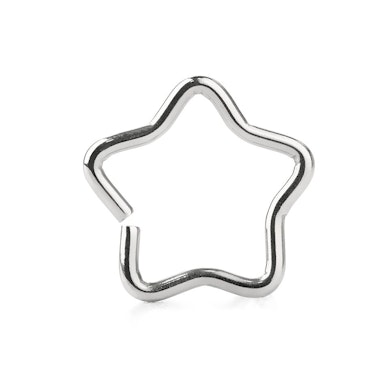 Ster voor een oorpiercing