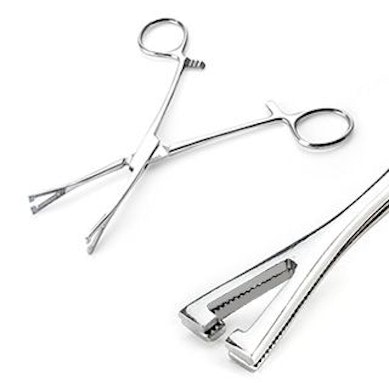 Pennington slotted forceps