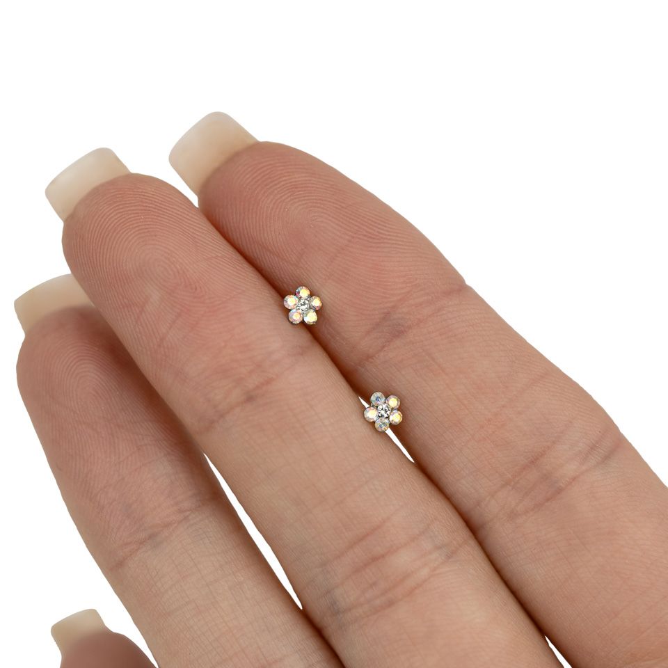Labret met bloem