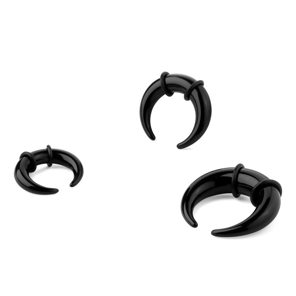 C-vormige taper uit acryl