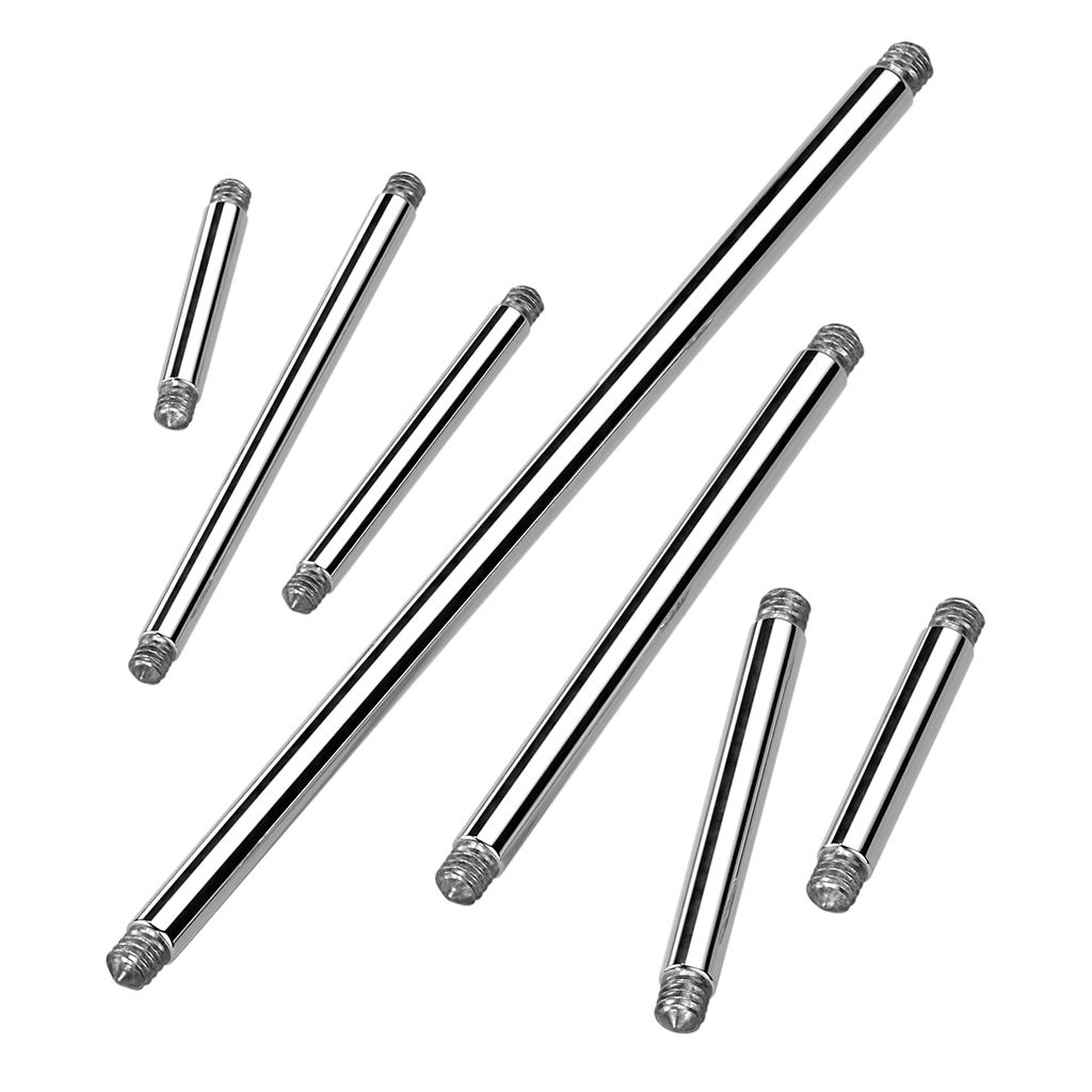 Losse rechte staaf uit titanium