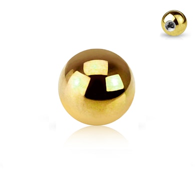 Piercingballetje in vele kleuren