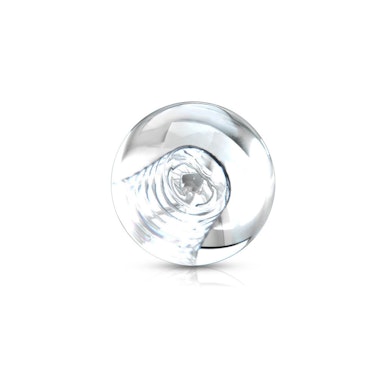 Piercingballetje uit acryl in verschillende kleuren