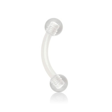 Gebogen PTFE staafje in vele kleuren