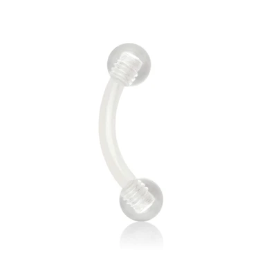 Gebogen PTFE staafje in vele kleuren