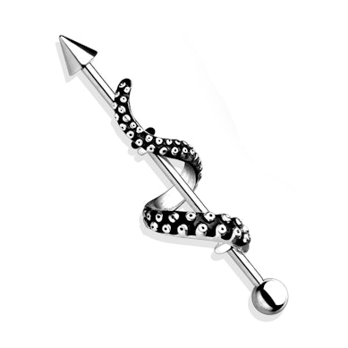 Industrialstaaf met spike en tentakel