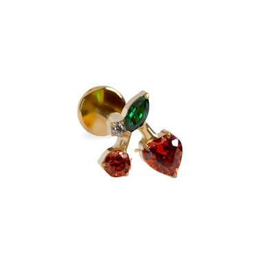 Kersenlabret met kleurrijke stenen