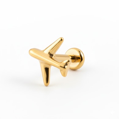 Titanium vliegtuiglabret 