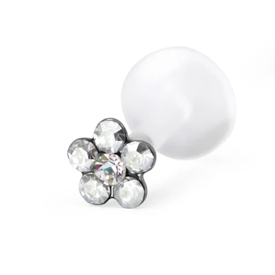 Labret met bloem