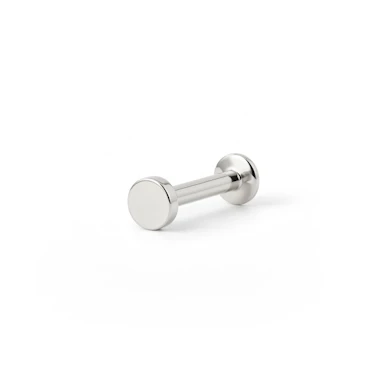 Labret met ronde top en inwendig schroefdraad