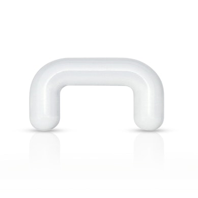Septumretainer uit acryl.