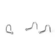 Neusschroef uit titanium in verschillende designs