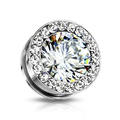 Plug met ƩƩn grote en vele kleine stenen