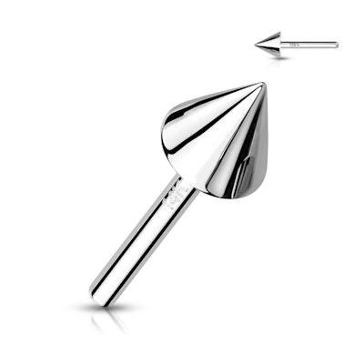 Push-in kop uit 14 karaats goud met verschillende designs