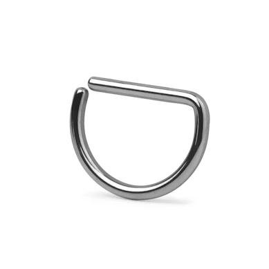 Eenvoudige D-vormige ring