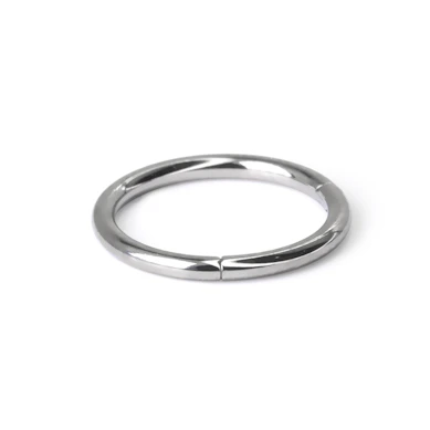 Segment ring van titanium met scharniersluiting