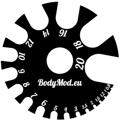 Maatwerktuig voor piercingssieraden