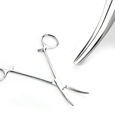 Hemostatisch Curved Kelly's Forceps