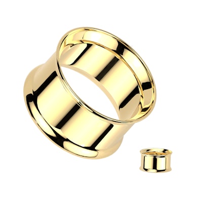 Titanium tunnel met dubbele flare