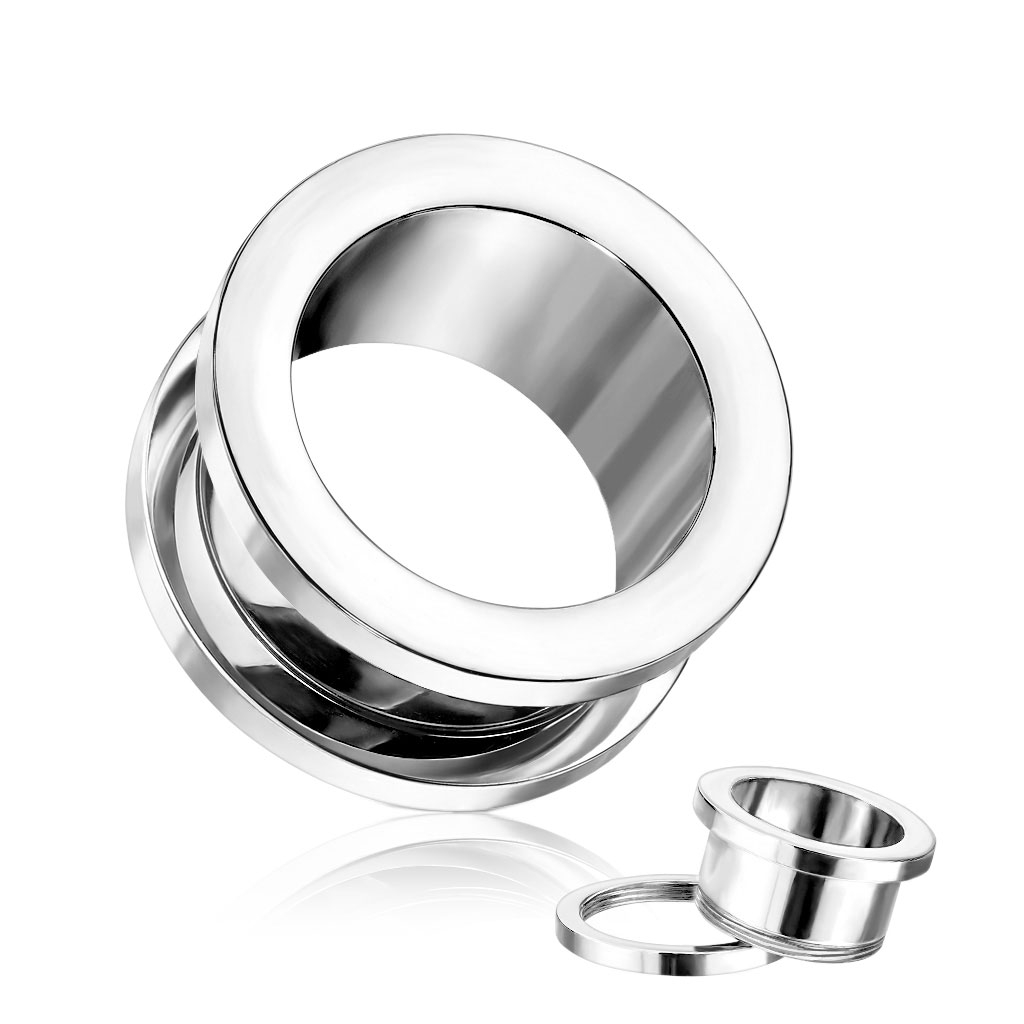 Tunnel uit titanium met schroefdraad
