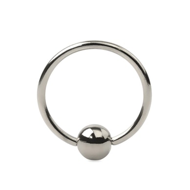 Ball closure ring uit titanium