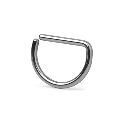 Eenvoudige D-vormige ring