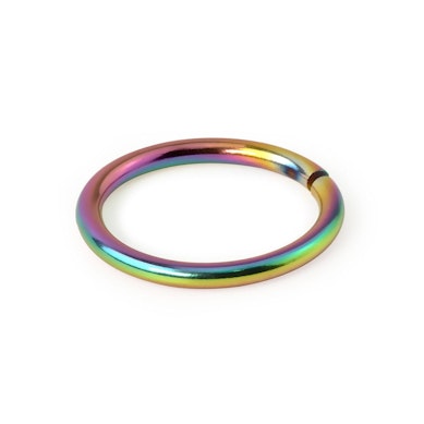 Eenvoudige gesloten ring in vele kleuren