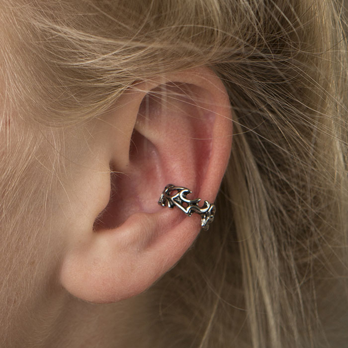 Earcuff met tribal patroon