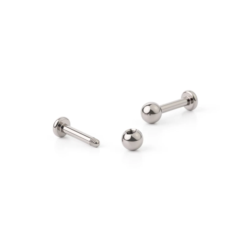 Labret uit zuiver titanium