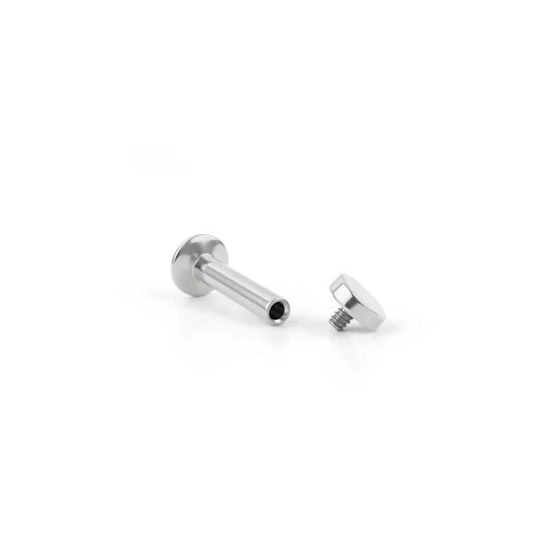 Labret met ronde top en inwendig schroefdraad
