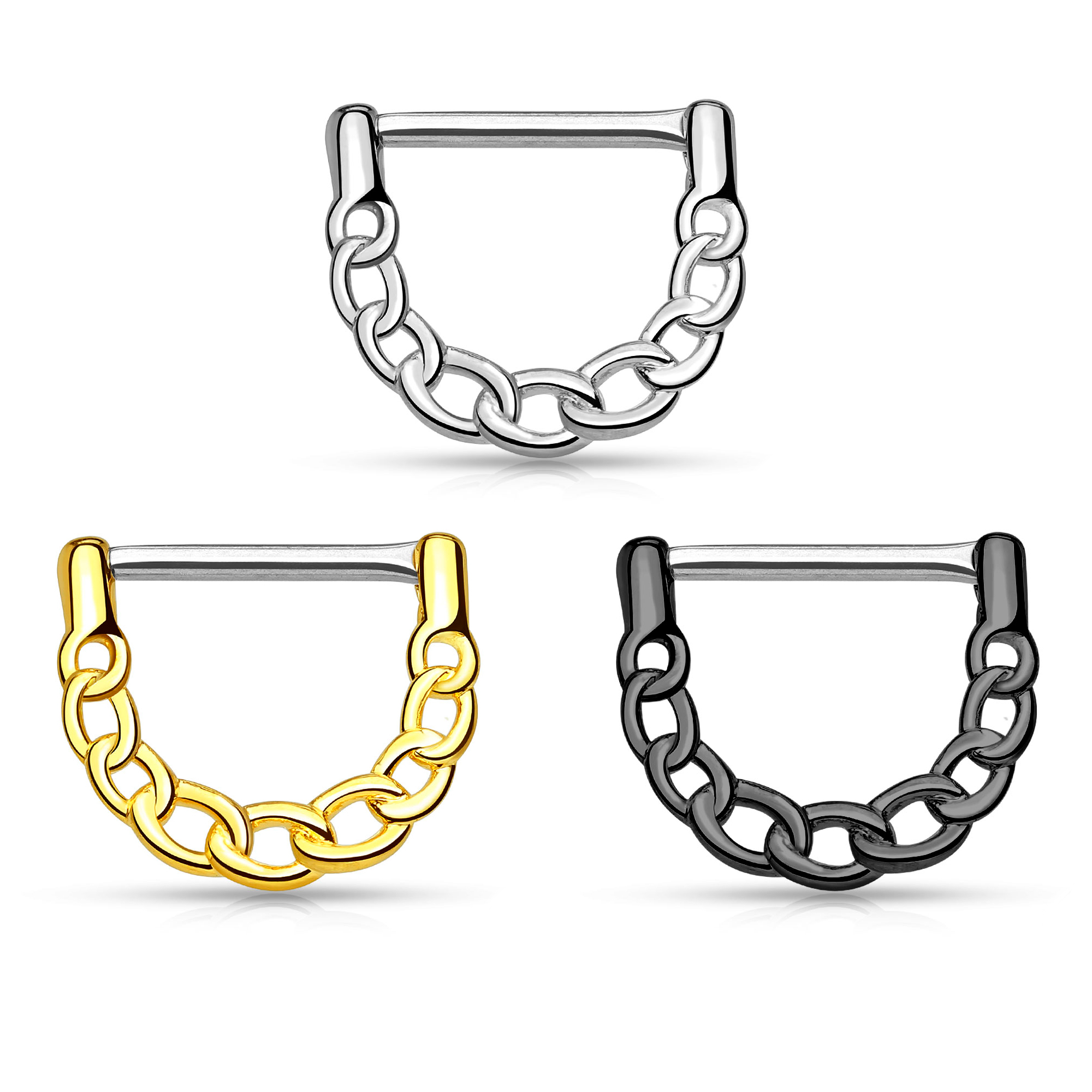 Tepelclicker met een kettinkje