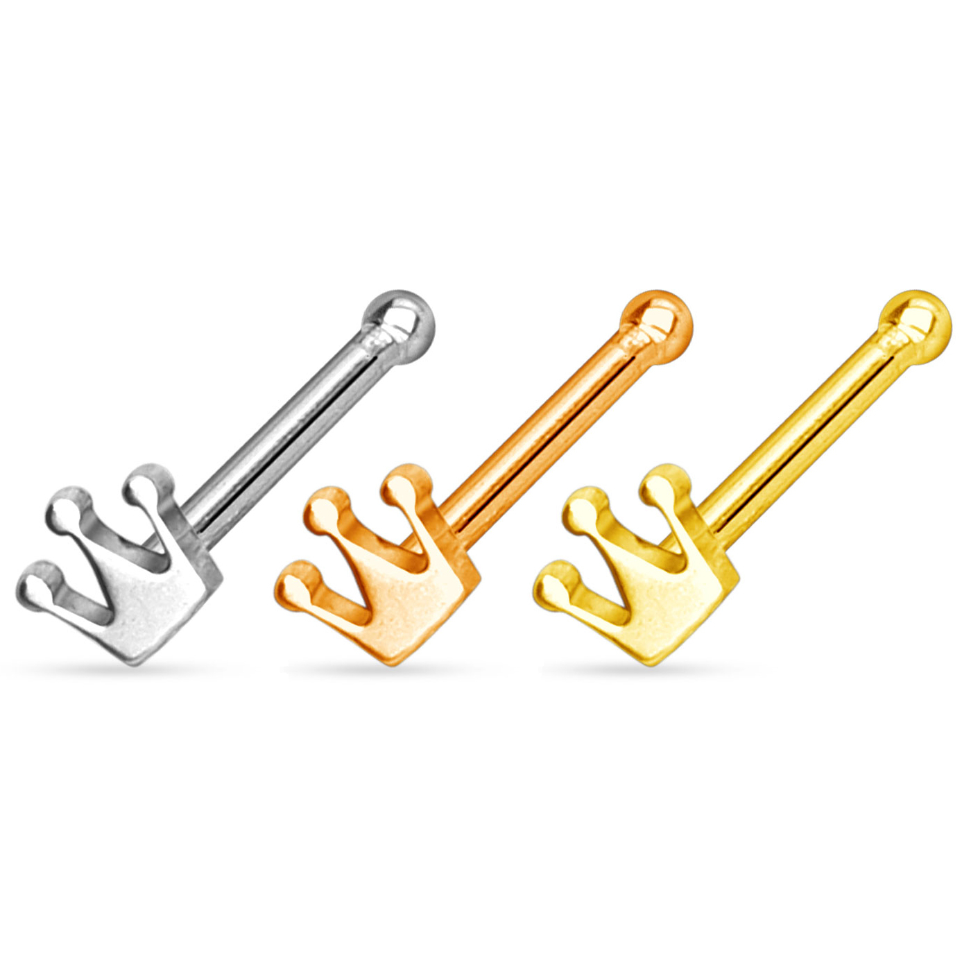 Neusstaafje met kroon