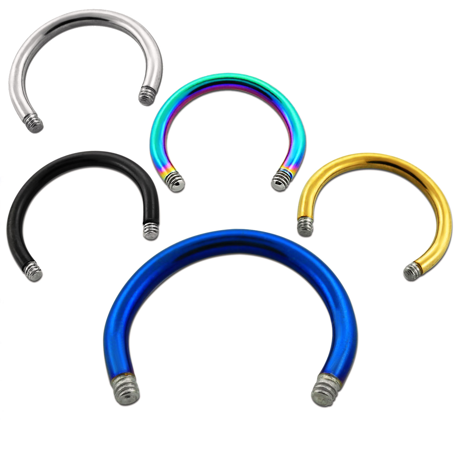 Losse hoefijzers in vele afmetingen