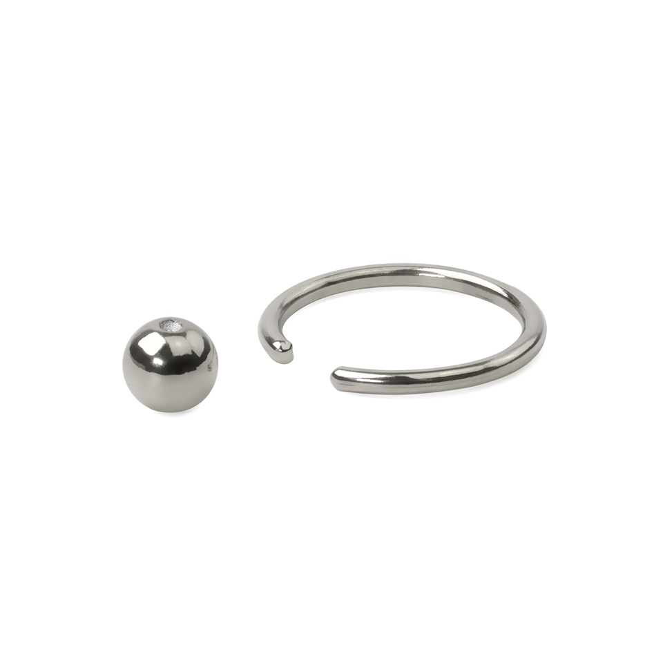Captive bead ring
