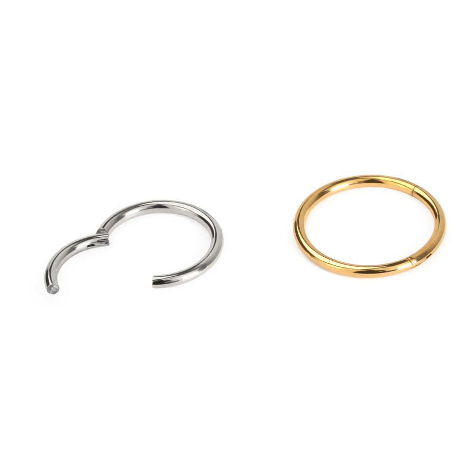 Gesloten ring met scharnier