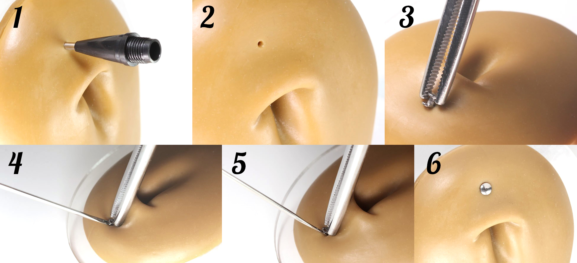 Dermal anchor hulpwerktuig