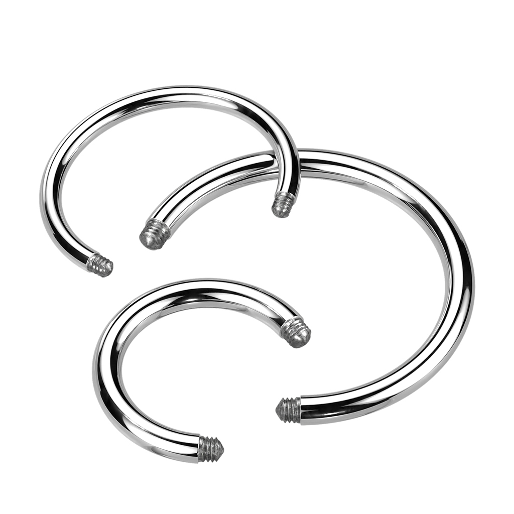 Los hoefijzer uit titanium