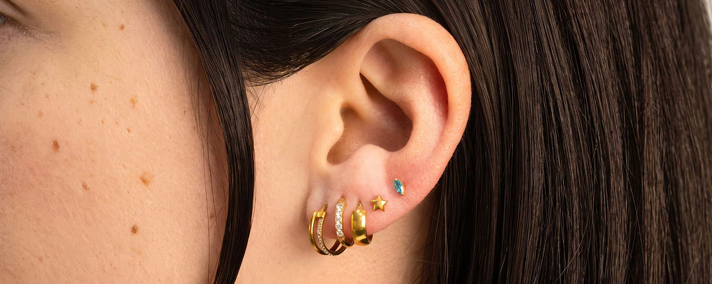 Titanium oorpiercingsieraden